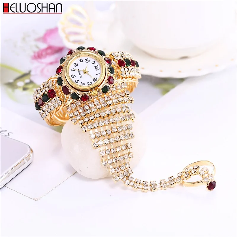 2020 Topmerk Luxe Klok Strass Armband Horloge Vrouwen Horloges Dames Polshorloge Relogio Feminino Reloj Mujer Montre Femme