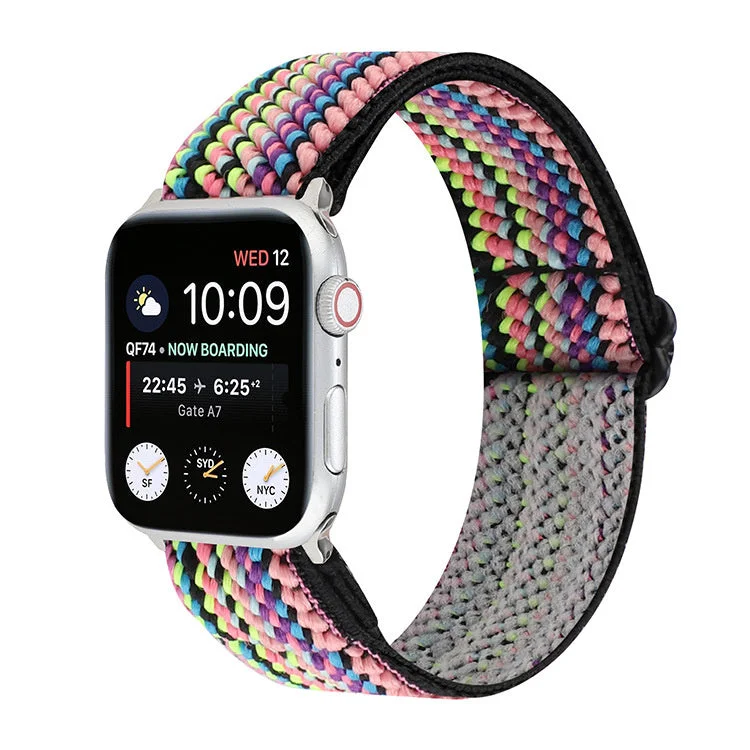 Apple Watch Elastic Strap (Colourful Stripes)