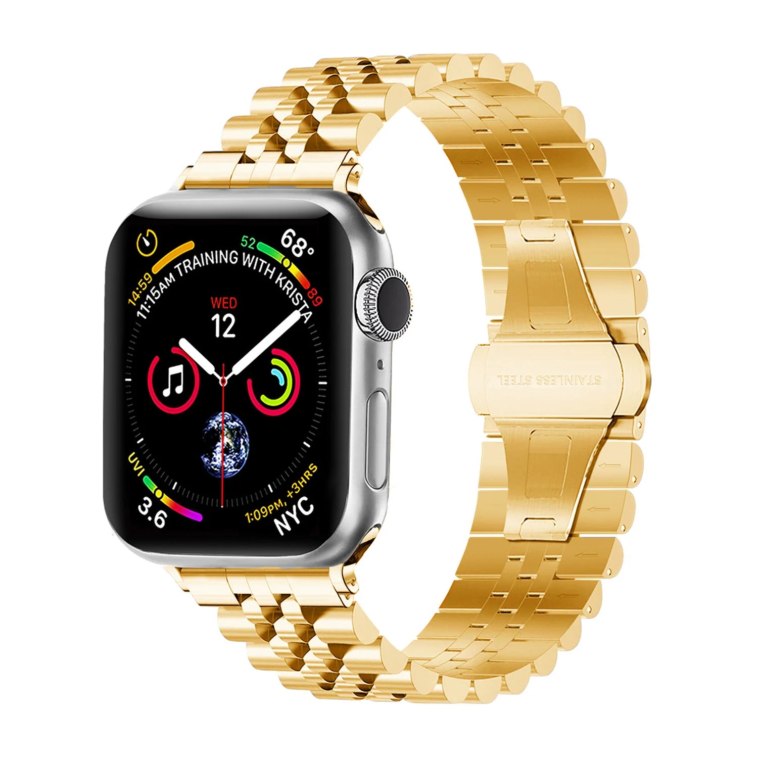 Apple Watch Steel Strap Jubilee (Gold)