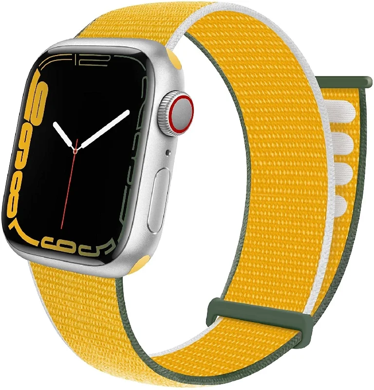 Apple Watch Nylon Loop Strap (Yellow)