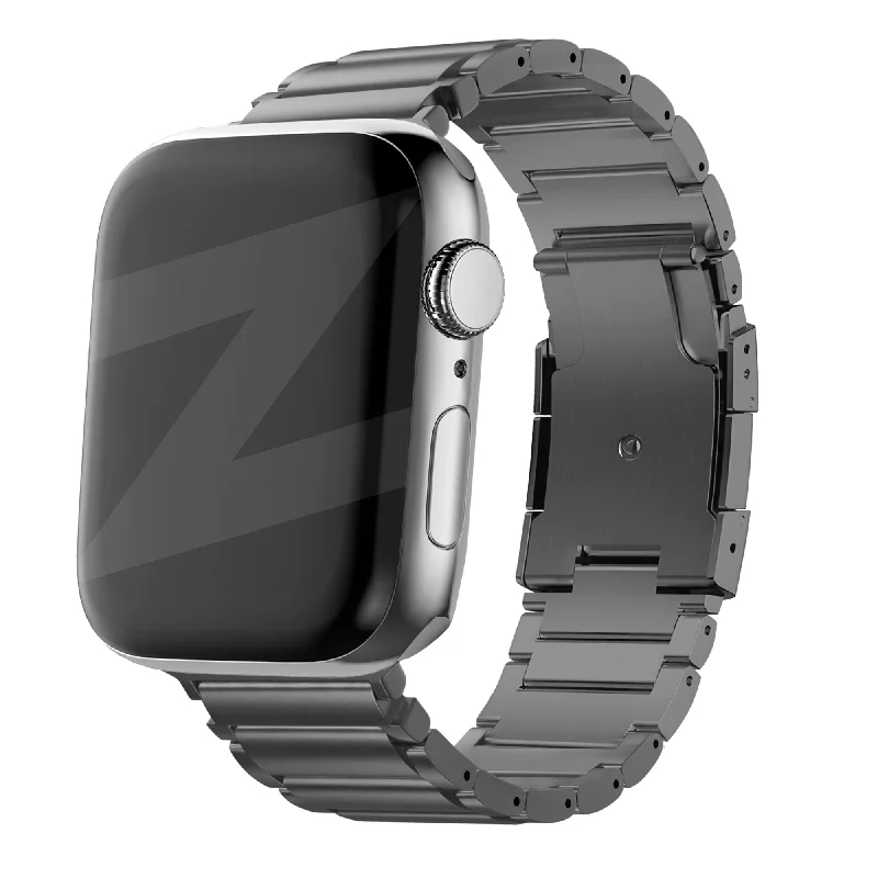 Bandz Apple Watch Titanium Strap 'Classic' (Graphite)