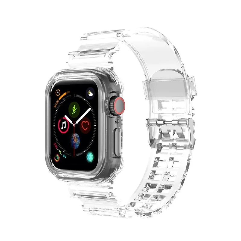 Apple Watch Transparent TPU Strap (Transparent)