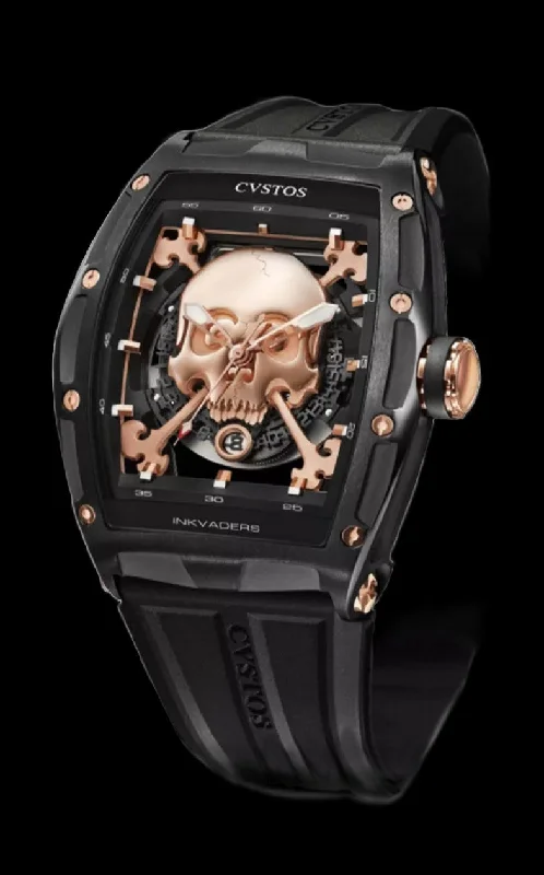 CVSTOS - Jetliner II Skull Invaders Steel LE | Black