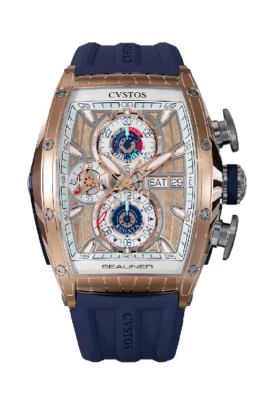 CVSTOS - Sealiner Chronograph Steel Rose-Gold | C01107.4125001