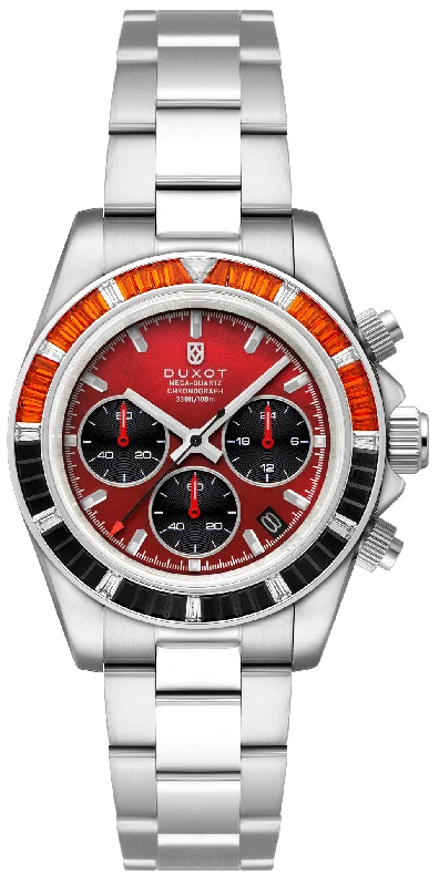 Duxot Accelero Rainbow Chronograph Pearl Red DX-2064-AA