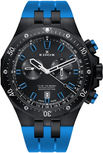 Edox Delfin Chronograph 10109 37NBUCA NIBU