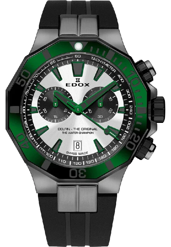 Edox Delfin Chronograph 10112 37GNVCA ANV