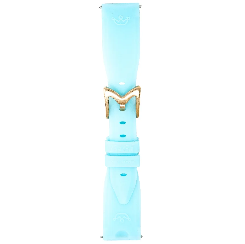 Gagà Milano Watch Blue Silicone Rubber Strap