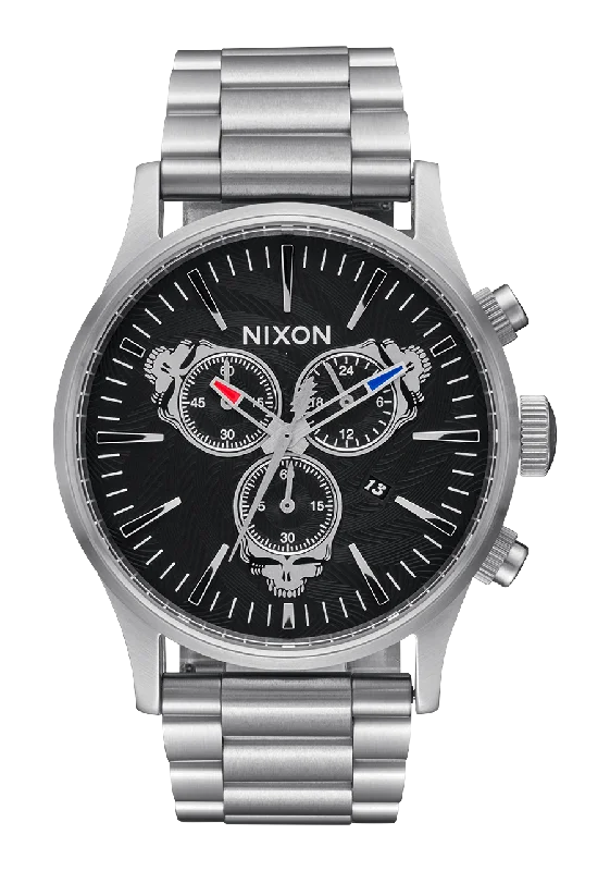 Grateful Dead Sentry Chrono - Silver / Black