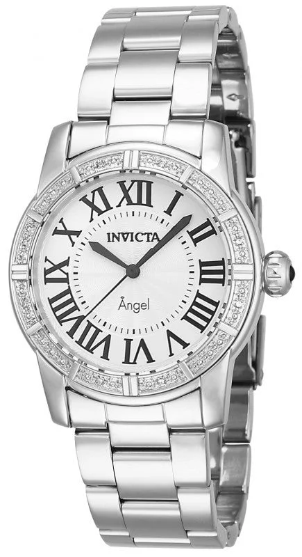 Invicta Women's 14716 Angel Diamond-Accented Stainless Steel Watch