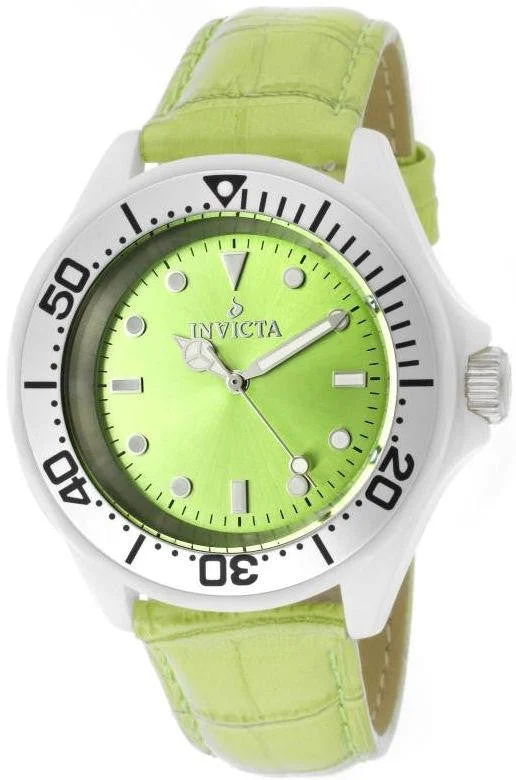 Invicta Women's 11296 Ceramic Green Dial Watch