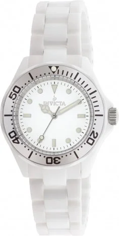 Invicta Women's 1181 Ceramic White Dial Watch