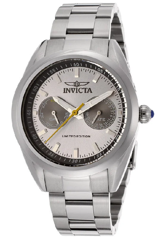 Invicta Women's 14712 "Speedway" Analog Casual Silver Watch