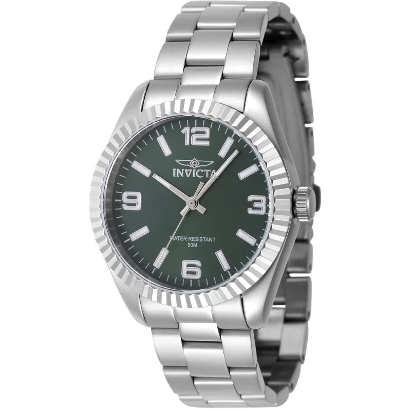 Invicta Women's Quartz Watch - Specialty Green Dial Stainless Steel Bracelet | 47465