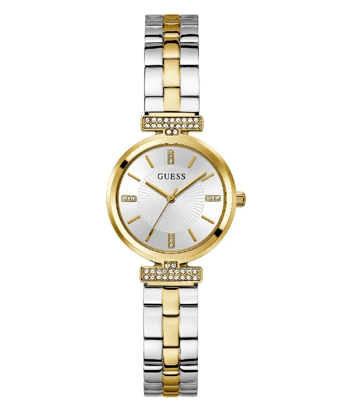 Guess Ladies Array Yellow Gold Tone Stainless Steel Watch GW0762L5