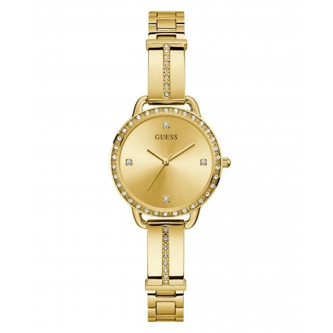 Guess Ladies Bellini Gold Tone Watch GW0022L2