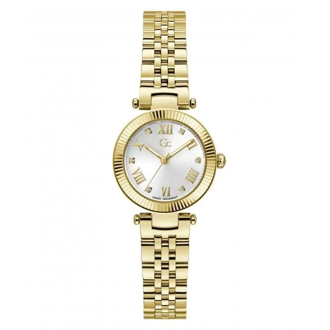 GC Ladies Flair Yellow Gold Watch Z02008L1MF