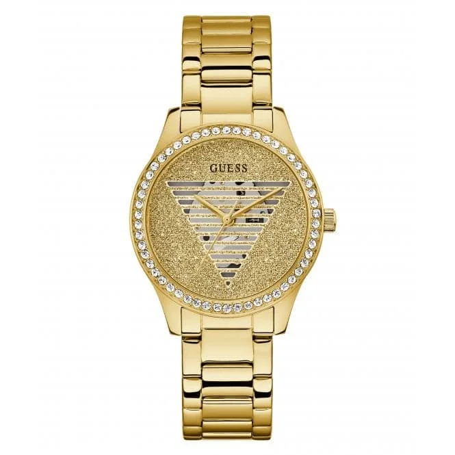 Guess Ladies Lady Idol Gold Tone Watch GW0605L2