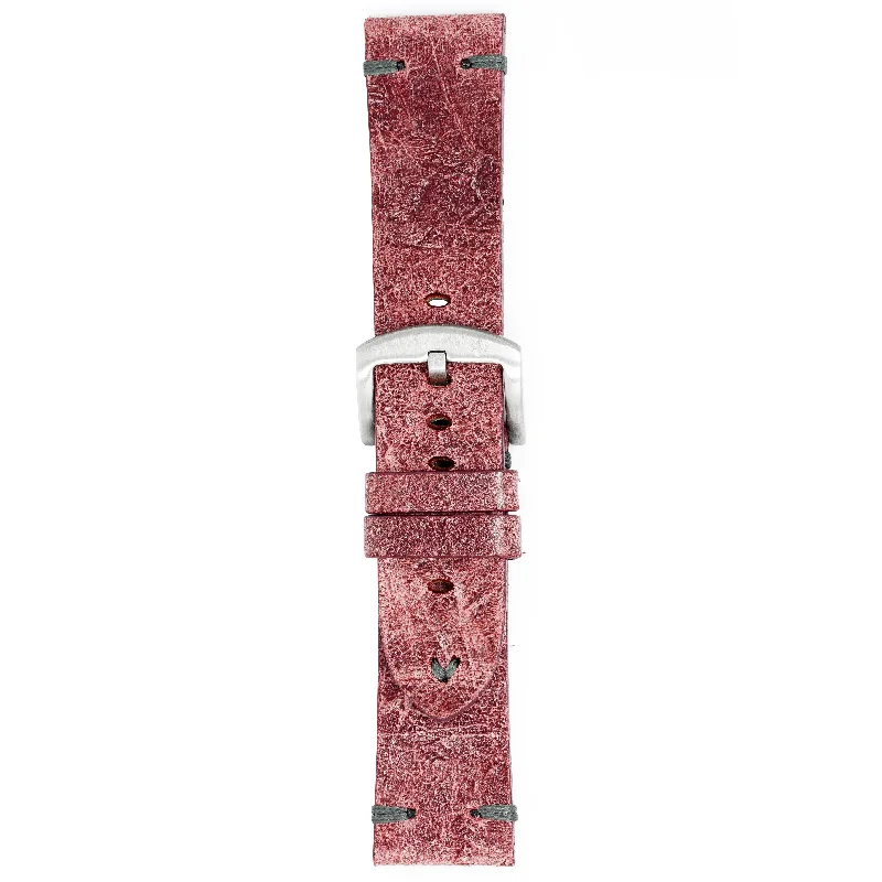 Meccaniche Veneziane Watch Arsenale Red Leather Strap