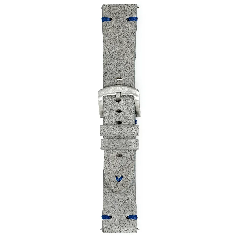 Meccaniche Veneziane Watch Nereide Grey Blue Leather Strap