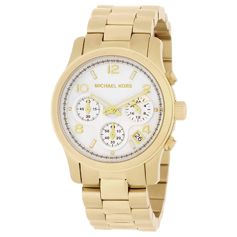 Michael Kors MK5305 Women's Chronograph Gold Tone SS Watch