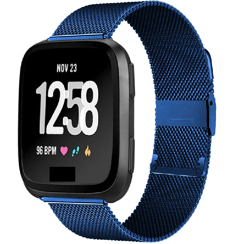 Milanese Stainless Steel band for Fitbit Versa/Versa 2/versa Lite