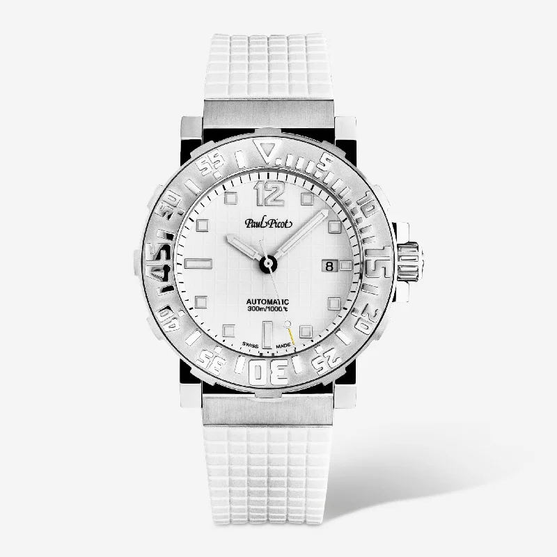 Paul Picot C-Type White Dial Men's Automatic Watch P4118.SGBL.1401