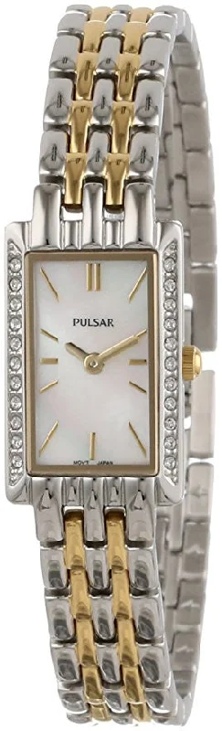 Pulsar Women's PEGE77 Crystal Jewelry Watch