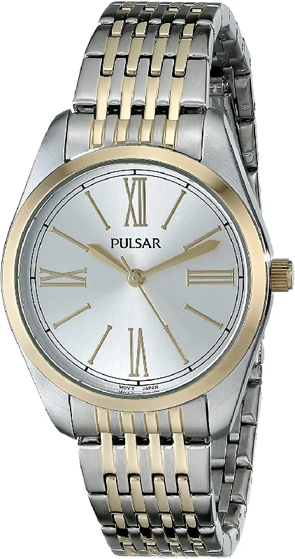 Pulsar Women's PG2008 Japanese Quartz Two Tone Watch