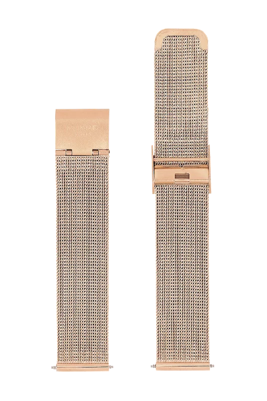 Roségolden Mesh Band