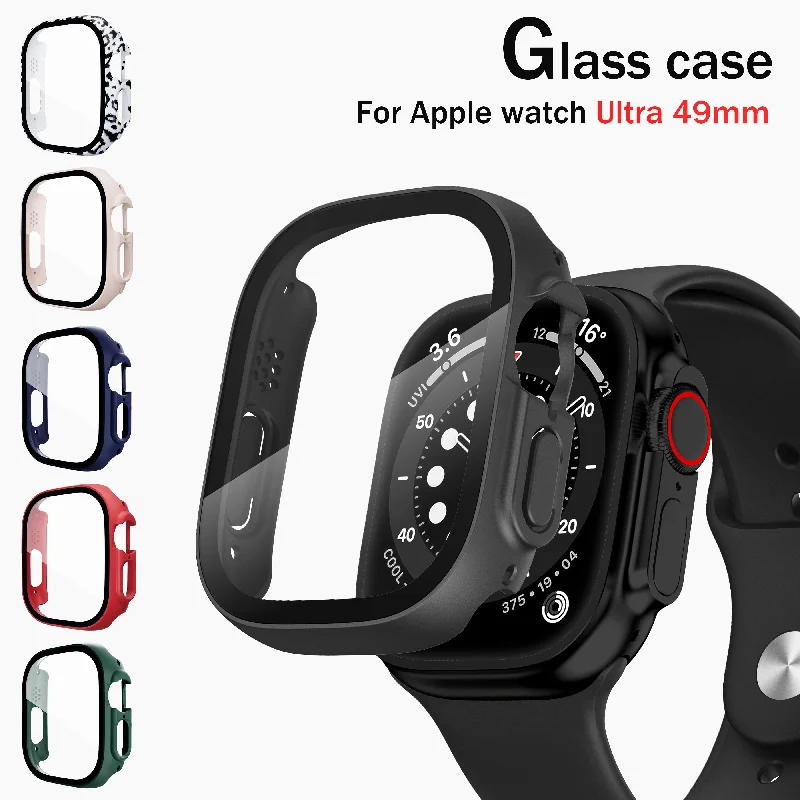 Tempered Glass Case Cover For Apple Watch Ultra 49mm