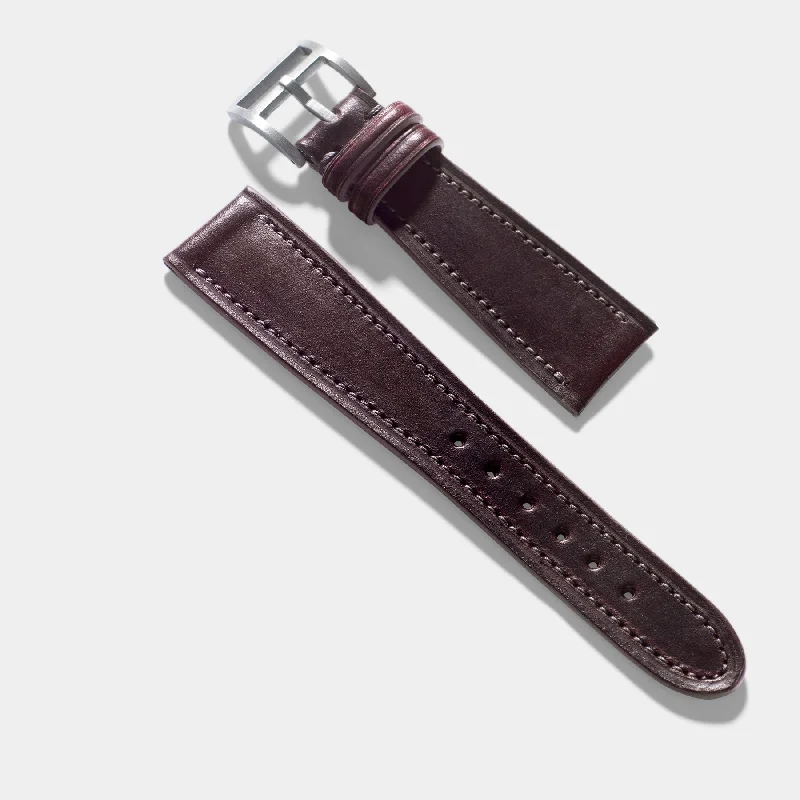 St. Émilion Bordeaux Leather Watch Strap