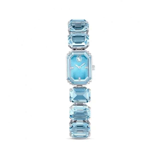 Octagon Cut Blue Stainless Steel Watch 5630840