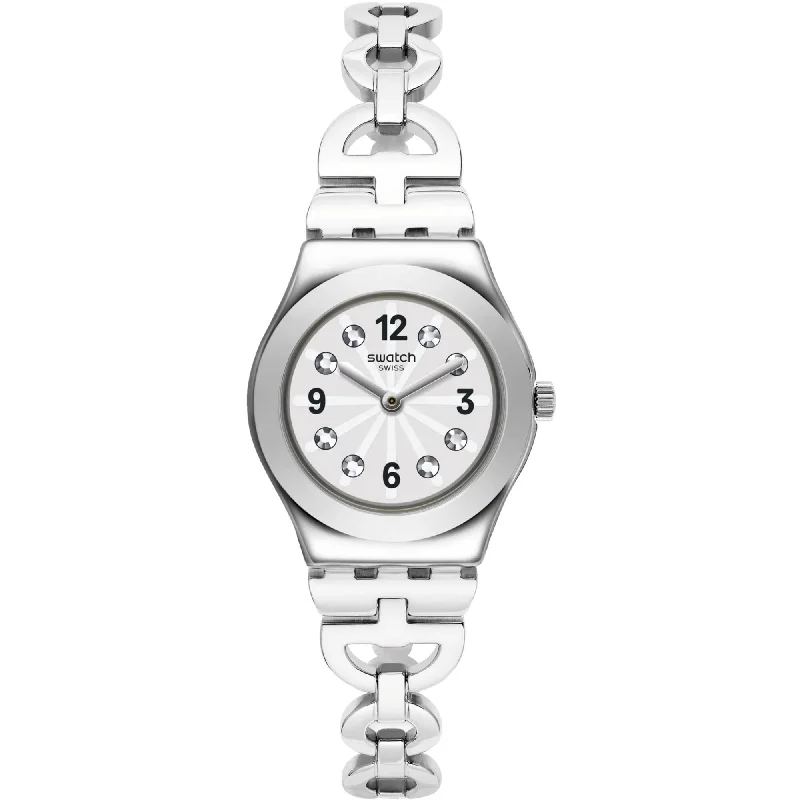 Swatch Women's Watch - Irony Netural Swiss Quartz Stainless Steel Bracelet | YSS323G