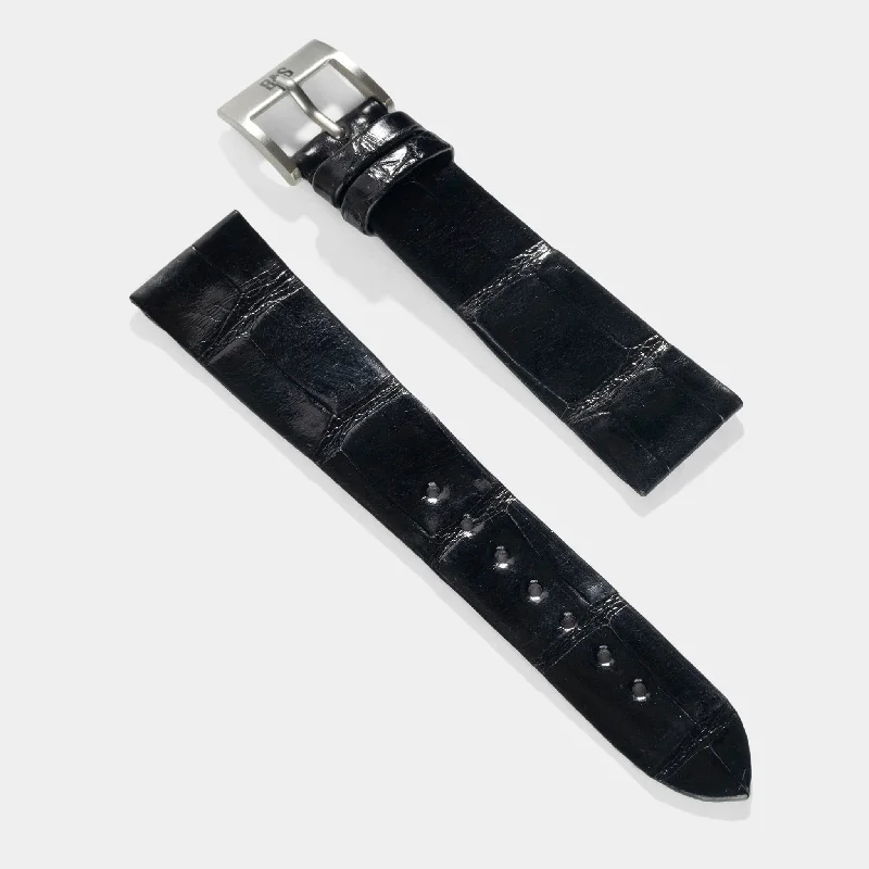 The Savile Row Leather Watch Strap - Luxury Tailored Alligator - Jubilee Edition