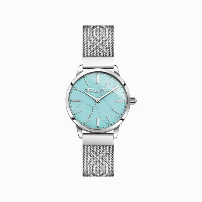 Thomas Sabo CODE Silver Milanese Metal Watch WA0343-201-215