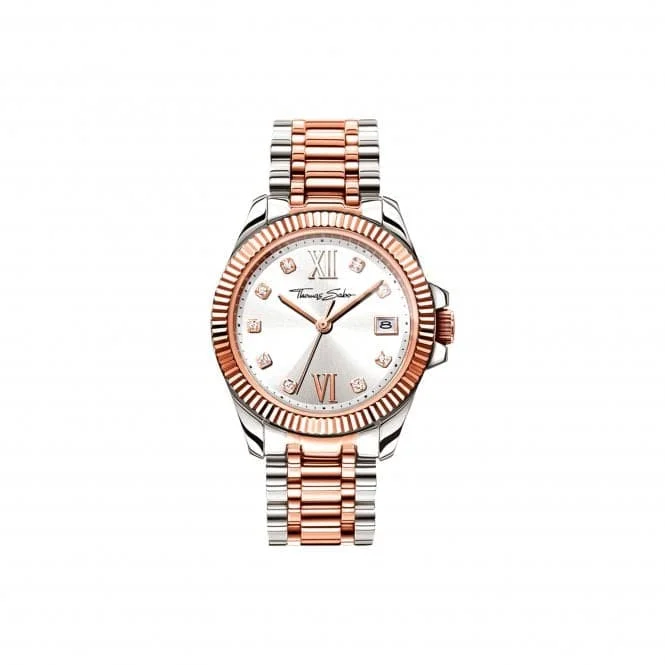 Thomas Sabo Glam & Soul Rose Gold Stainless Steel Watch WA0219-272-201