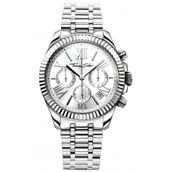 Thomas Sabo Glam & Soul Womens Chronograph Watch WA0253-201-201