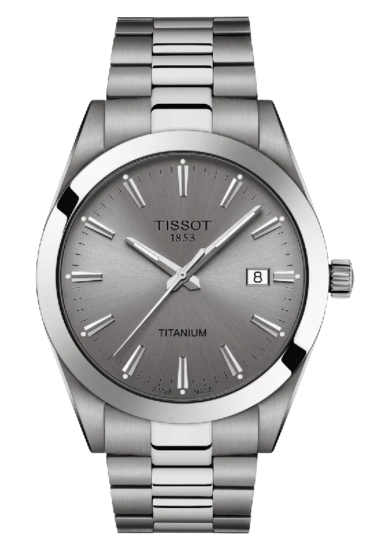 TISSOT - Gentleman Quartz Titanium Quartz | T127.410.44.081.00