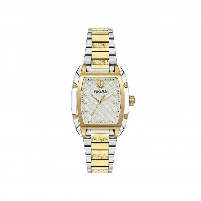 Versace Dominus White-Silver Sapphire Watch VE8K00424