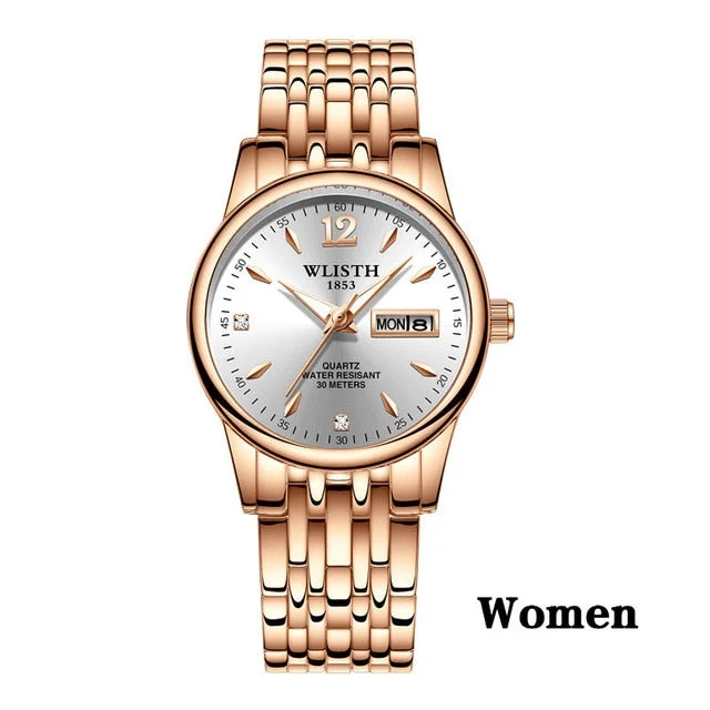 women rosegold white